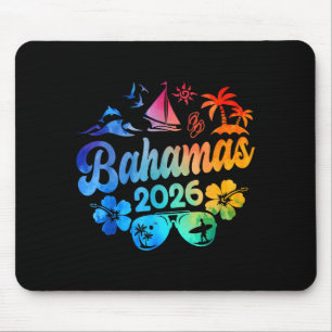 Bahamas 2026 Vakantie Strand Tie Dye Reizen Zomer Muismat