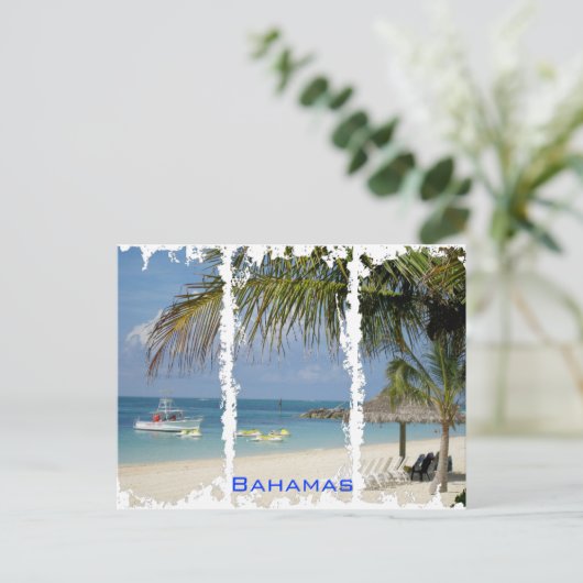Bahama's 2 Verhard Briefkaart (Staand voorkant)