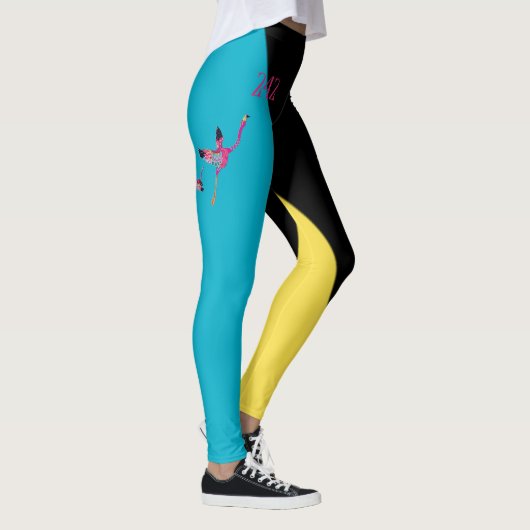 Bahamas 50e onafhankelijkheid leggings (Rechts)