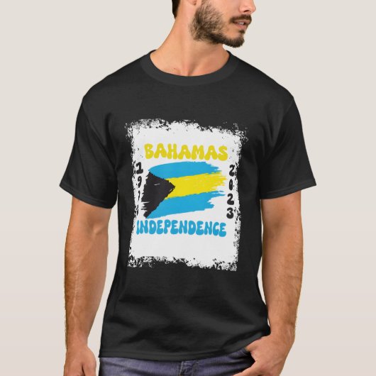 Bahama's 50ste onafhankelijkheidsdag van de Bahama T-shirt (Voorkant)