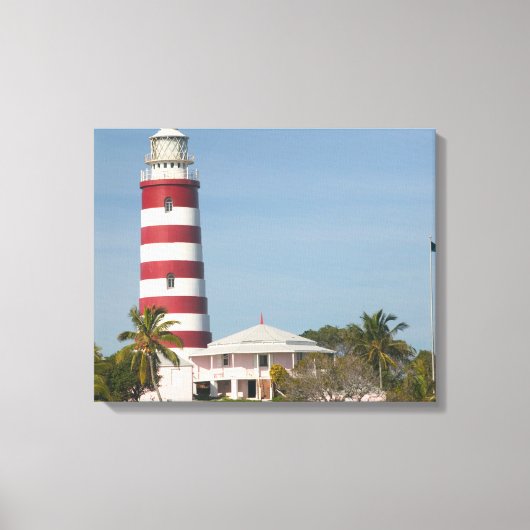 BAHAMAS, Abacos, Loyalist Cays, Elbow Cay, Hope Canvas Afdruk (Voorkant)