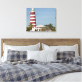 BAHAMAS, Abacos, Loyalist Cays, Elbow Cay, Hope Canvas Afdruk (Insitu (Slaapkamer))
