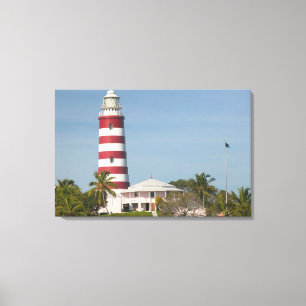 BAHAMAS, Abacos, Loyalist Cays, Elbow Cay, Hope Canvas Afdruk