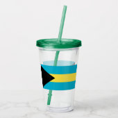 Bahamas Acryl Drinkbeker (Achterkant)