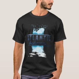 Bahama's Atlantis Oceaan Caribisch eiland T-shirt
