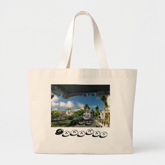 Bahamas Bag Grote Tote Bag (Voorkant)