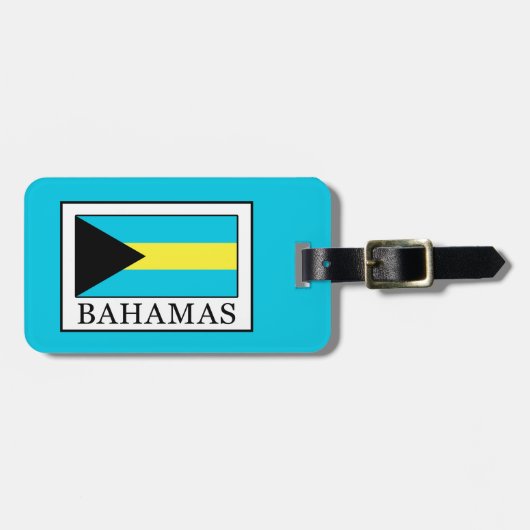 Bahamas Bagagelabel (Voorkant horizontaal)