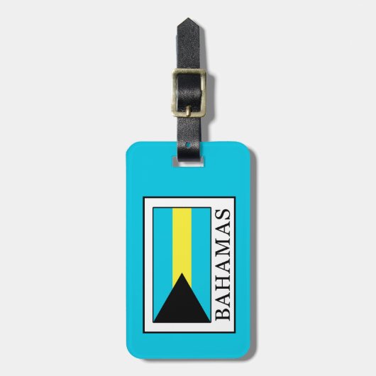 Bahamas Bagagelabel (Voorkant verticaal)