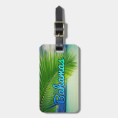 Bahamas-bagagelabel Bagagelabel (Voorkant verticaal)