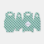 Bahamas Bahamaanse vlag betegeld gepersonaliseerd Bedankdoosjes (Uitgevouwen)