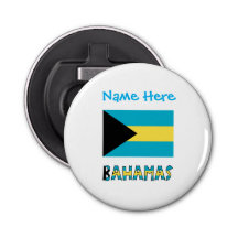Bahamas Bahamaanse vlag Blauw Personalisatie