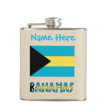 Bahamas Bahamaanse vlag Blauw Personalisatie