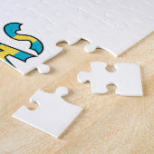 Bahamas Bahamaanse Vlag  Legpuzzel (Zijkant)