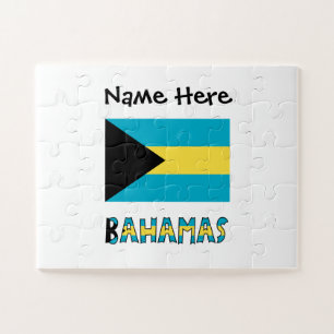 Bahamas Bahamaanse Vlag  Legpuzzel
