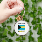 Bahamas Bahamaanse Vlag Sleutelhanger (Hand)