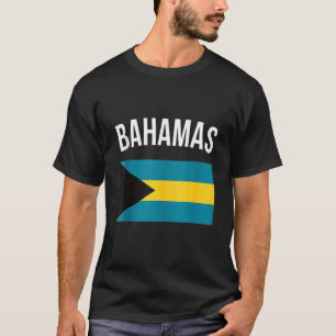 Bahamas Bahamiaanse Vlag Reis Souvenir Bahamas Vla T-shirt