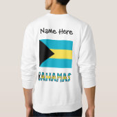 Bahamas Bahamiaanse Vlag Trui (Achterkant)