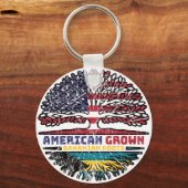 Bahamas Bahamian USA Verenigde Staten Sleutelhanger (Voorkant)