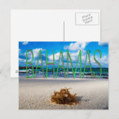 Bahamas Beach Close-up Briefkaart (Voorkant / Achterkant)