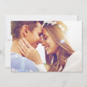 Bahamas Beach Destination Wedding Save the Date (Achterkant)