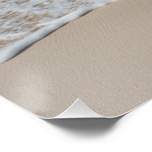 Bahamas Beach Perfect Poster (Hoek)