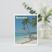 Bahamas Beach Post Card Briefkaart (Staand voorkant)