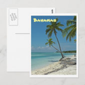 Bahamas Beach Post Card Briefkaart (Voorkant / Achterkant)