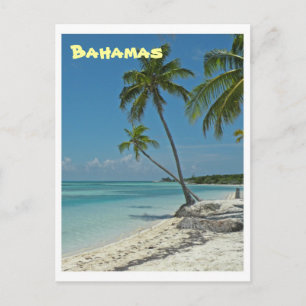 Bahamas Beach Post Card Briefkaart