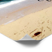 Bahamas Beach Poster (Hoek)