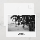 Bahamas Beach scène Briefkaart (Voorkant / Achterkant)
