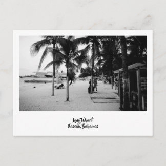 Bahamas Beach scène Briefkaart