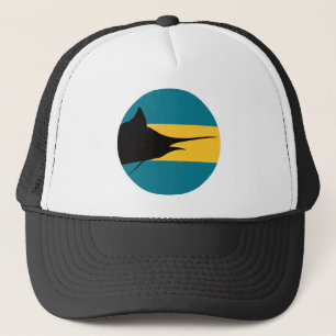 Bahamas Blauwe marlijn Bahamaanse Nationale Dieren Trucker Pet