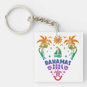 Bahamas Bliss: Een Tropisch Toevluchtsoord naar he Sleutelhanger