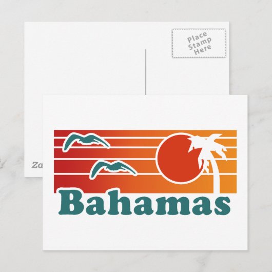 Bahamas Briefkaart (Voorkant / Achterkant)