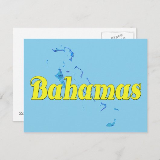 Bahamas Briefkaart (Voorkant / Achterkant)