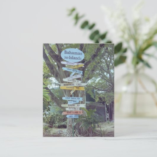 Bahamas Briefkaart (Staand voorkant)