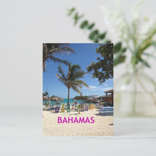 Bahamas Briefkaart (Staand voorkant)