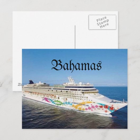 Bahamas-Briefkaart Briefkaart (Voorkant / Achterkant)