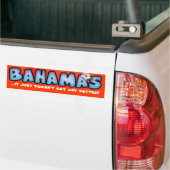 Bahamas Bumpersticker (Op Truck)