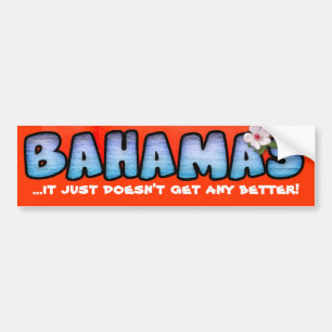 Bahamas Bumpersticker