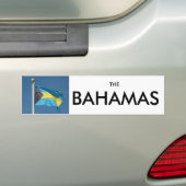 Bahamas-bumpersticker Bumpersticker (Op auto)