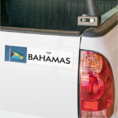 Bahamas-bumpersticker Bumpersticker (Op Truck)