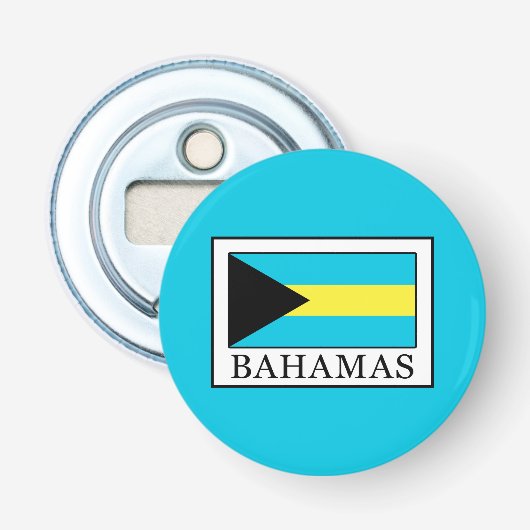 Bahamas Button Flesopener (Voorkant)