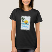 Bahamas Caribbean Vacation Sailing T-shirt (Voorkant)
