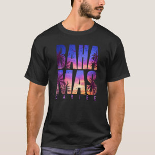 Bahamas Caribe Beach Summer Vacking Matching Fami T-shirt