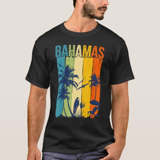 Bahamas Caribe Family Vacation Matching Group T-shirt (Voorkant)