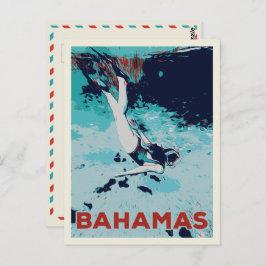 Bahama's Carriboon, Briefkaart voor het duiken van