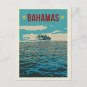 Bahamas Carriboon, typisch Briefkaart van het land (Voorkant)