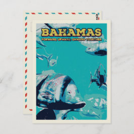 Bahamas Carriboon, wonderen van de onderwaterwerel Briefkaart