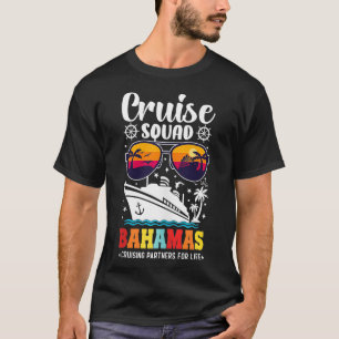 Bahamas Cruise 2025 Familie Zomer Matching Vacatio T-shirt